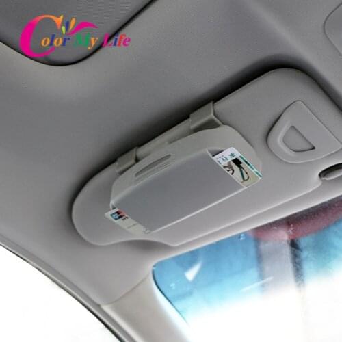 Glasses Case Organizer Box Sunglasses Holder Storage for Toyota/skoda/Volkswagen/Opel/AUdi/Suzuki/Fiat/BMW/mazda Car Styling