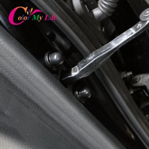 Car Door Lock Screw Protector Doors Stopper Bolt Cover for Toyota C-HR CHR Corolla Rav4 Auris Avensis Yaris Camry Highlander