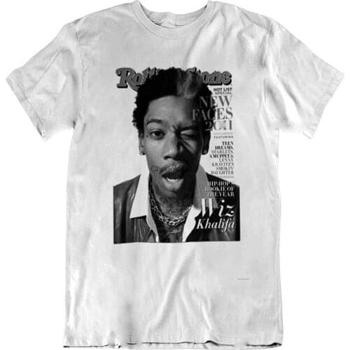 DEANS Wiz KHALIFA Short Sleeve TShirt Hoodie Long Sleeves Shirt Sweatshirt for Women Men Black