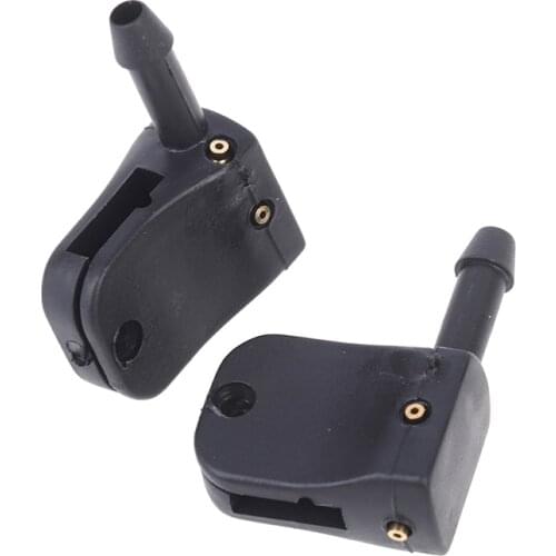 Hot sale 2Pcs Car Washer Nozzle Spray Jet Sprinter Mounted On Windshield Wiper Arm Pair