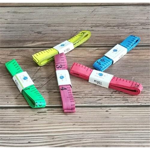 1 Roll 1.5 Meter Button Measuring Tape Tool Measuring Clothes Waist Bust Measurement TailorS Sewing Tools-1PC