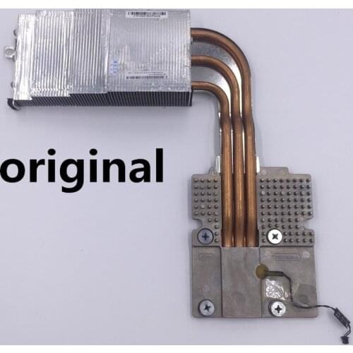 KEFU original for Apple iMac 27" A1312 HD6970 HD6970m HD 6970M 109-C29657-00 216-0811000 Cooler Aluminum Heatsink Heat Sink kit