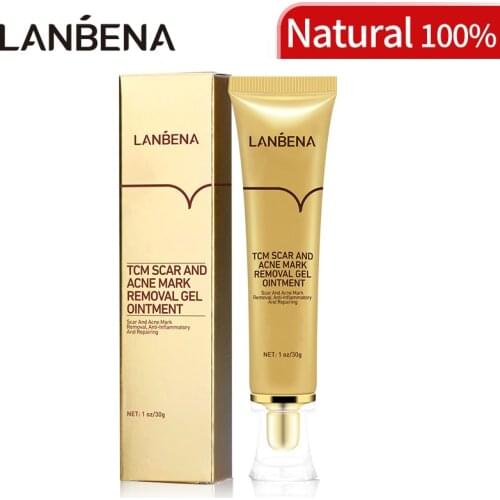 LANBENA Acne Scar Removal Face Cream Acne Spots Acne Pigmentation Corrector Anti Scar Stretch Marks Repair Skin Care 30G