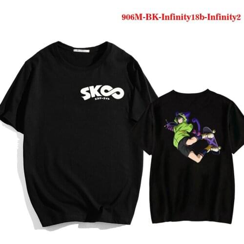 2021 Hot Japanese Anime Tee Shirt vintage Women TShirt Sk8 The Infinity T-shirts Snow Shadow Reki Joe Cherry Adam Miya T-Shirt