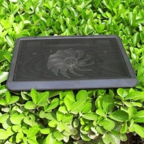Ultra Thin Laptop Cooling Pad Adjustable Stand Notebook Ventilation Fan USB Computer Bracket Cooler
