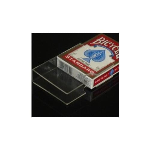 Transparency PVC card clips/card holder (2mm T) - Magic accessories/Good card clips, card magic, magic accessory