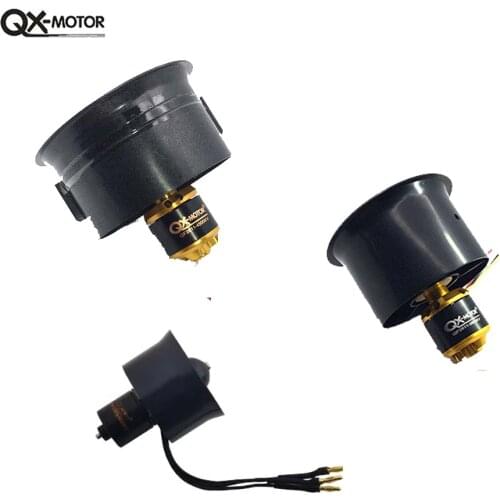 QX-MOTOR - fan system with duct, EDF of 30mm / 50mm / 55mm / 64mm / 70mm brushless motor jet aircraft