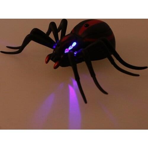 Remote Control Realistic Fake Spider RC Prank Insect Scary Trick Toy