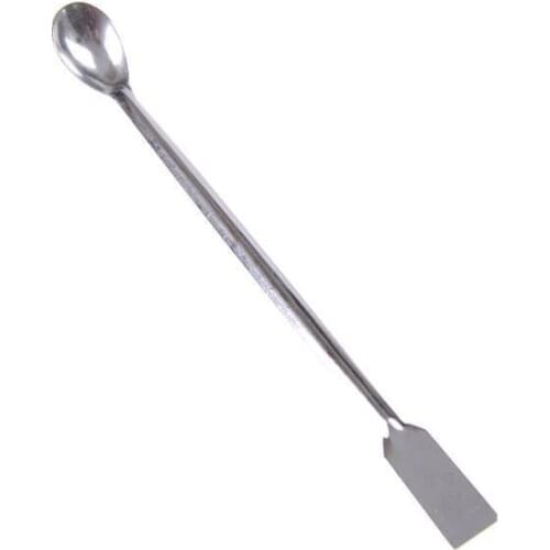Horn Spoon Medicinal ladle with Spatula Length 200mm Laboratory Supplies