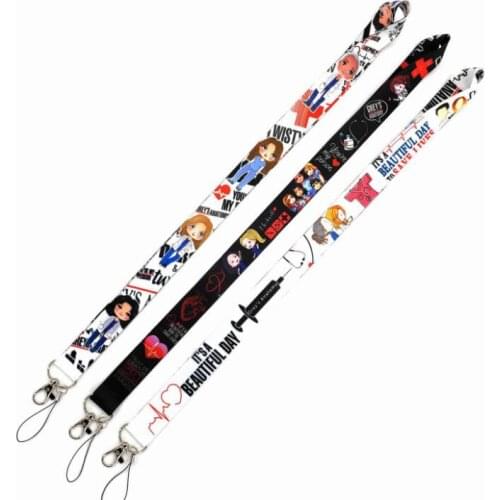 Doctor nurse Neck Strap Lanyards Badge Holder Rope Pendant Key Chain Accessorie