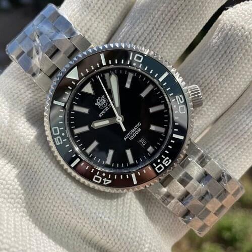 STEELDIVE Mens Waterproof Watch