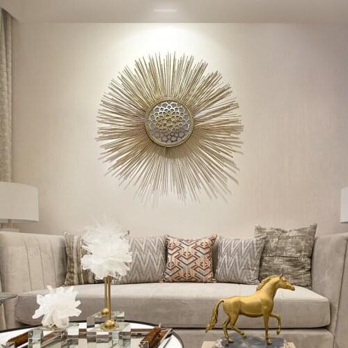 Three-dimensional Wrought Iron Wall Hanging Wall Hangings Creative Sofa Background Wall Decorative Wall Hangings