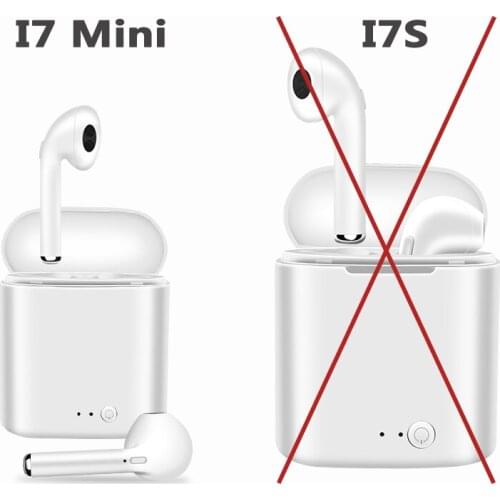 Hot Sell M&J TWS i7S Mini TWS Wireless Bluetooth 5.0 Earphone True Stereo Earbud Headset With Charging Box Mic For Smart phone
