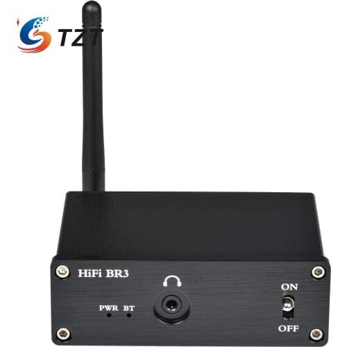 TZT BR3 HiFi Bluetooth 5.0 Audio Receiver CSR8675 Assembled For Digital Optical Coaxial AUX LDAC Aptx-HD