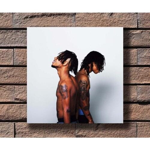Y678 Cover Rae Sremmurd Rapper Music Group Stars Hot Poster Art Canvas Print Decoration 16x16 24x24 27x27inch