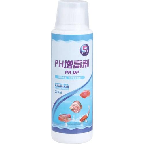 270ml Aquarium Liquid Water Quality Compensating Agent Aquarium Water PH Value Adjusting Agent PH Up Down PH Valve Agent