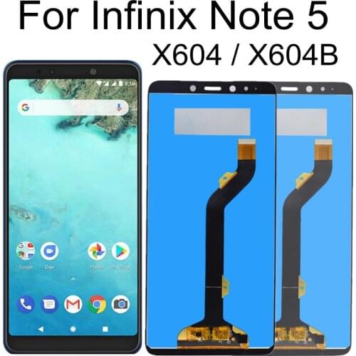 6.0" LCD For Infinix Note 5 X604 X604B LCD Display Touch Screen Digitizer Assembly Replacement For Infinix Note5 LCD Display