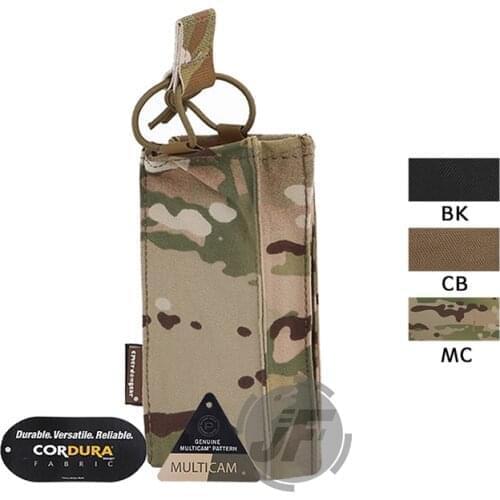 Emersongear Tactical MBITR Radio Pouch For Vest AN/PRC-148 Fit SS Precision Plate Frame Carrier w/Bungee Retention Loop Panel