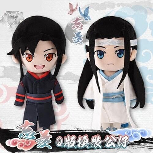 Limited Grandmaster of Demonic Cultivation Wei Wuxian Lan Wangji BL Plush Doll Toy 25cm Xmas Gifts