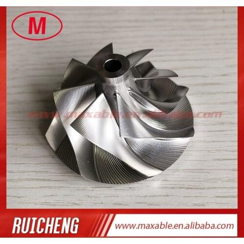 GTX2860R GEN II 45.66/60.00mm 8+0blades Point milling turbo milling/aluminum 2618/billet compressor wheel