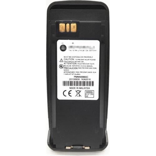 PMNN4066AC 1500mAh lion Battery compatible with PMNN4077C PMNN4066A XIR P8268 /P8260 /P8200/ 8800 NNTN4066 walkie talkie battery