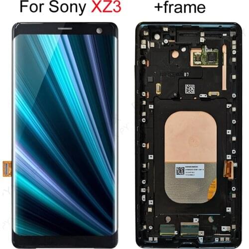 OLED Original For SONY Xperia XZ3 LCD Display Touch Screen Digitizer For SONY XPERIA XZ 3 LCD H9436 H8416 H9493 Free Shipping