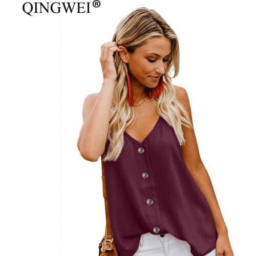 Женские летние футболки QINGWEI China At AliExpress