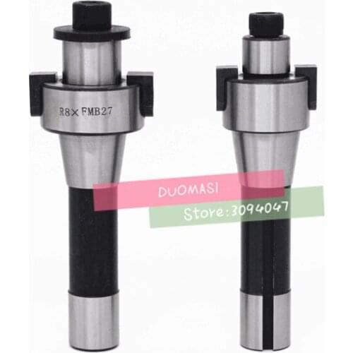 R8 FMB27 M12, R8-27mm face mill cutter arbor, drawbar thread: M12, to use with BAP300R,BAP400R,EMR5R,EMR6R face mill cutter