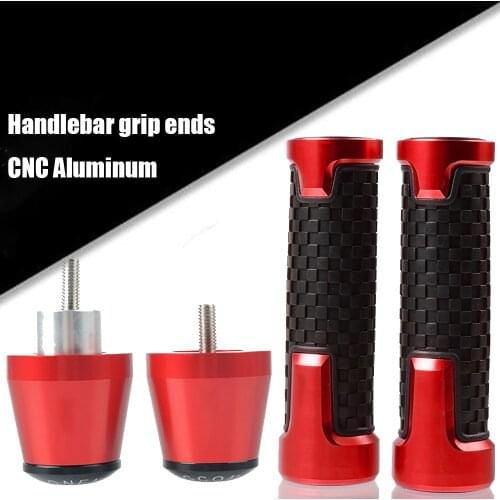 CNC Motor Handlebar Grips Handle Bar Cap End Plug For scooter Vespa LT LX GT GTS GTV 60 125 150 200 250 300 300ie 2018 2019 2020