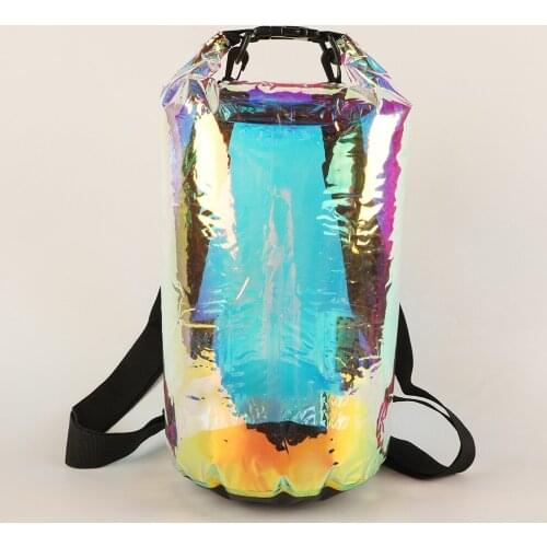 Symphony PVC Waterproof Bucket Bag Drifting Bag One Shoulder Double Shoulder Waterproof Bag Swimming Bag Drying Bag 10L