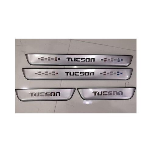 Car styling for hyundai Tucson 2015 - 2021 stainless steel car Scuff Plate/Door Sill Door Sill Car accessories