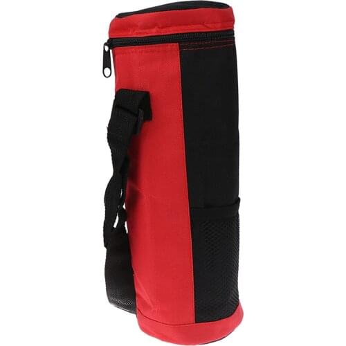 Water Bottle Cooler Tote Bag Universal Water Bottle Pouch High Capacity Insulated Cooler Bag Outdoor Traveling Camping Hiking