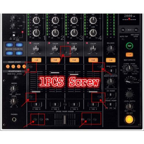 10pc Screws only!!! FOR Pioneer DJM-800 2000 900 850 700 600 Panel Shell Screw D3115