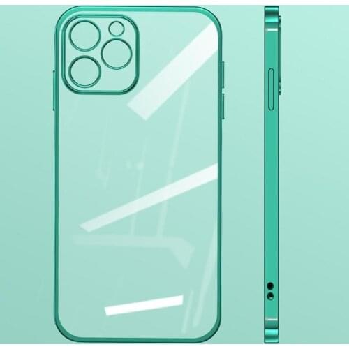 TPU Shockproof Phone Case For iPhone 12/12 Pro/12 Promax/12 Mini Anti-fingerprint Phone Cover Case