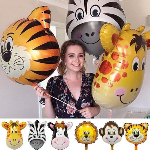 Animal Balloons Birthday Party Cute Animal Foil Balloon Inflatable Air Balloon for Child Kid Celebration Party Decoration Decor