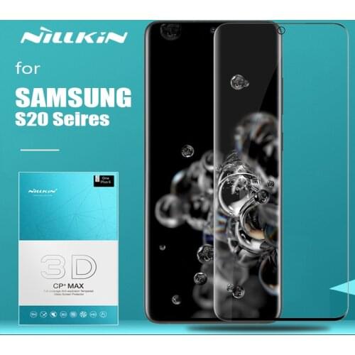 For Samsung Galaxy S20 Ultra 5G Nillkin CP+ Max Full Cover 3D Tempered Glass Screen Protector for Samsung Galaxy S20/S20 Plus 5G