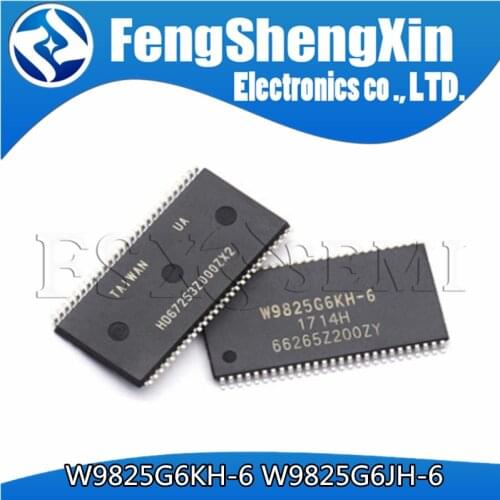 10pcs W9825G6KH-6 TSOP54 W9825G6JH-6 256Mbit TSOP54 256Mbit RAM
