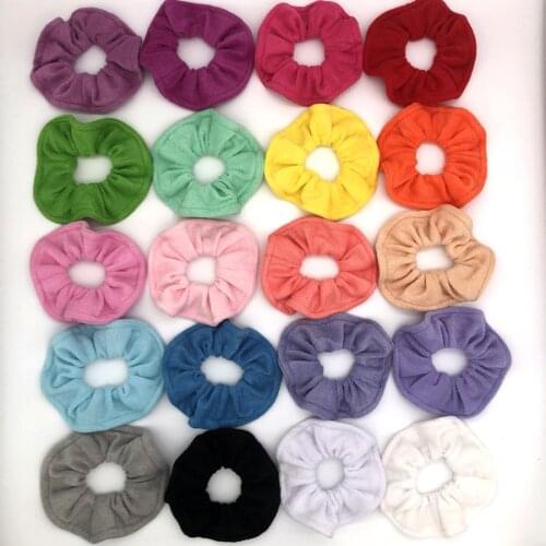 2021 Free shipping womens Strong absorbent towel bath 11cm Hair Scrunchies Hair Tie Hair Accessories ladys Ponytail Holder