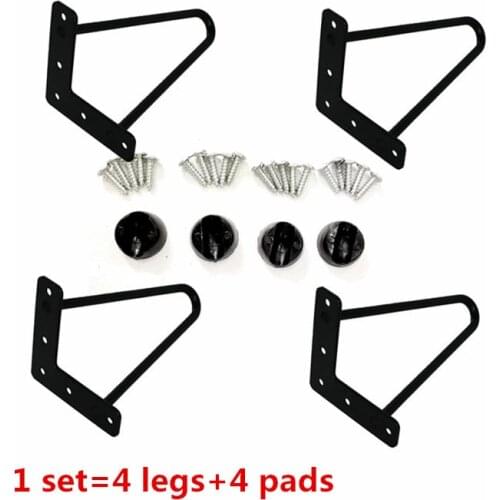 4pcs 4/6/8 inch Iron Metal Table Desk Legs Home Accessories Simple table legs modern furniture wire legs