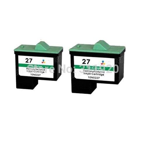 Einkshop for Lexmark 27 Ink Cartridge for Lexmark i3 Z13 Z23 Z25 Z33 Z35 Z515 Z600 Z603 Z605 Z615 X1100 X1200 X74 X75 X83 X125