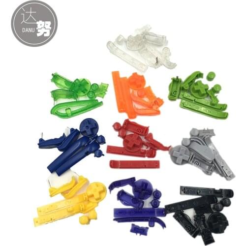 AB Colorful L R Buttons Keypads for Gameboy Advance Buttons Frame for GBA D Pads Power ON OFF Buttons