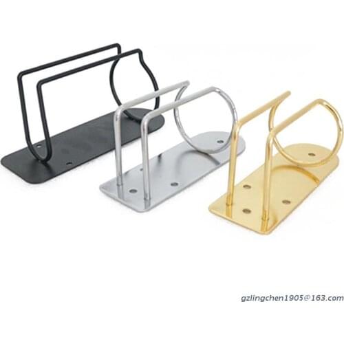 P8DE Electric Clipper Holder for Barber Station Stainless Steel Hair Trimmer Storage Wall Mount Shaver Rack