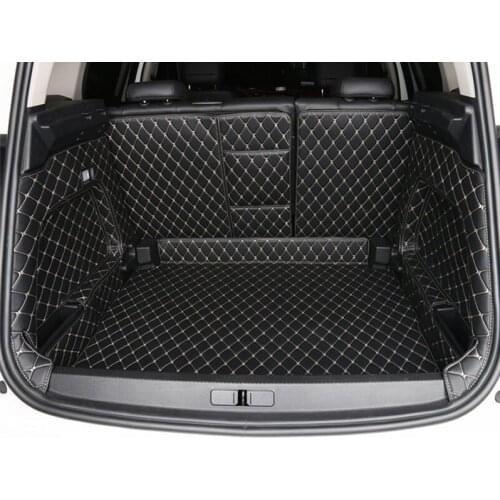 For Citroen C5 Aircross LowHigh Mach 2018 2019 Car Boot Mat Rear Trunk Liner Cargo Floor Carpet Tray Protector Accessories Mats