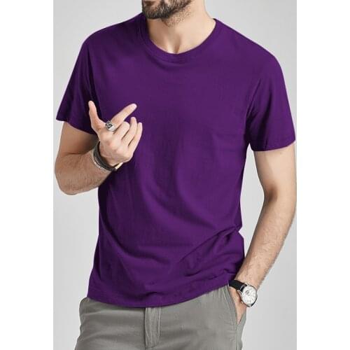 Summer Sale T-Shirts Male Boy Tshirts Men Tee Shirt Women Plain Brand Solid Cotton Sport Purple Girl Short Top Tees Female Lady
