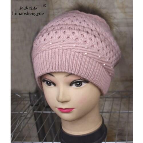 Linhaoshengyue NEW High quality knitted hat fashion women cap
