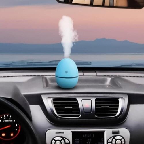 Egg Shape Car Mini USB Humidifier Mist Spraying Water Diffuser Air Purifier