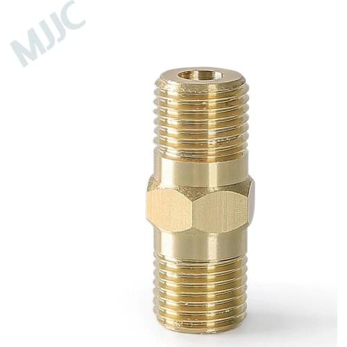 MJJC Brand Double 1/4 BSP Thread Connection Bar Brass Tube for MJJC Foam Lance and Adapter with High Quality Automobiles