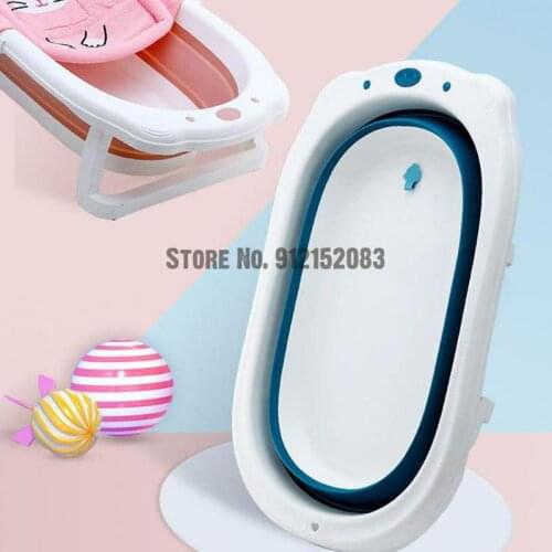 Newborn Baby Bath Basin Folding Bath Basin Baby Bath Bucket Can Sit And Lie Down Baby Household Bath Bucket Childrens Products
