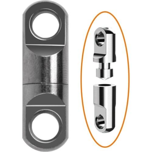 20Pcs/lot 550LB 610LB Heavy Duty Brass fishing connector swivels Super strong Big game fishing quick connect jig rig accessories