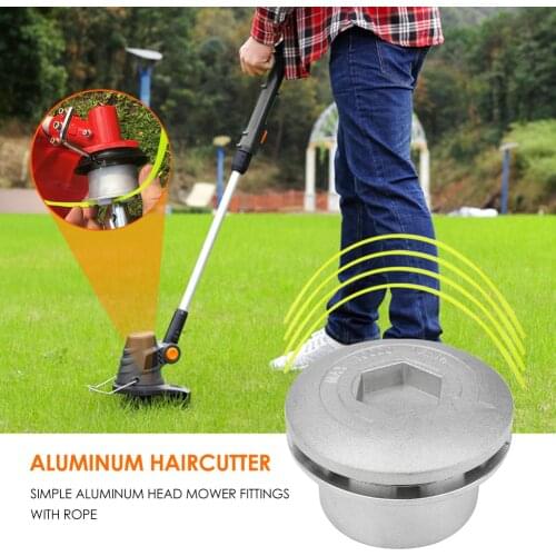 Universal Aluminium Alloy Trimmer Head String Set Garden Grass Brush Cutter Strimmer Head for Lawn Mower Accessories
